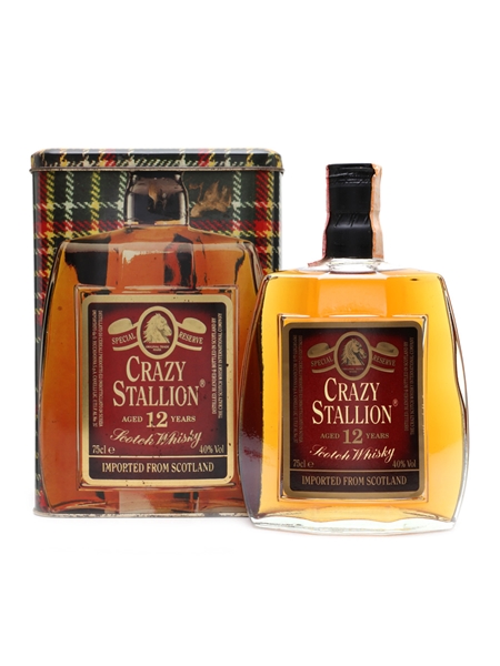 Crazy Stallion 12 Year Old Bottled 1970s -  Riccadonna 75cl / 40%