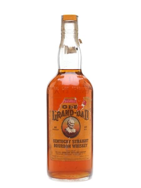 Old Grand Dad Bottled 1960s 75cl / 43%