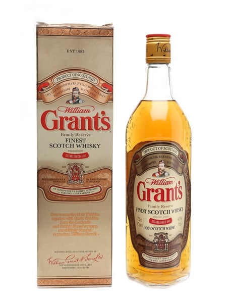 Grant's Family Reserve Bottled 1980s 75cl / 40%