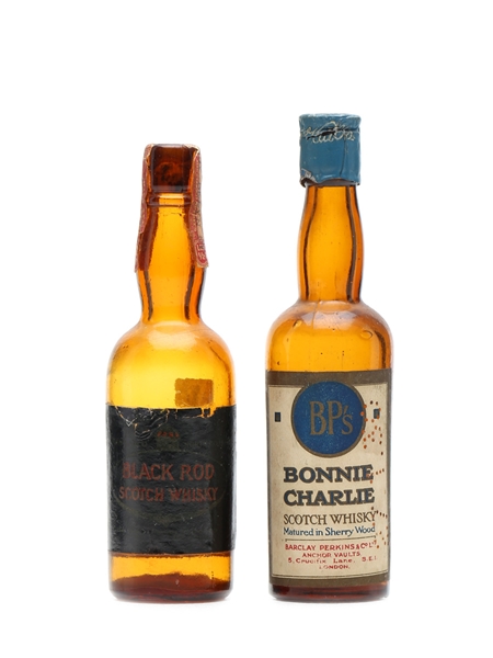 2 x Blended Scotch Whisky Miniature 