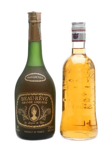 Beau Reve Grande Liqueur & Eristoff Gold  75cl & 70cl