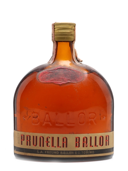 Prunella Ballor Liqueur Bottled 1960s 75cl / 35%