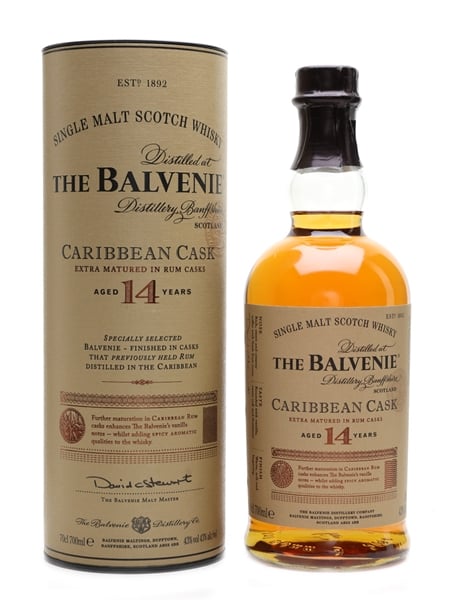 Balvenie 14 Year Old Caribbean Cask  70cl / 43%