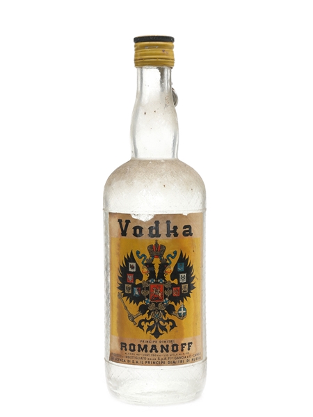 Romanoff Vodka Bottled 1950s 75cl / 43%