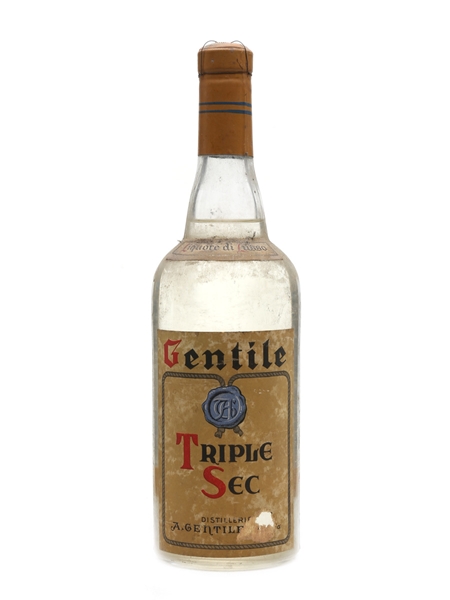 Gentile Triple Sec Bottled 1950s 50cl / 20%