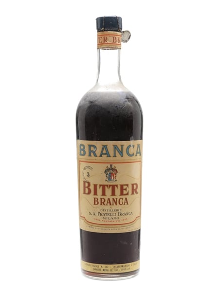 Branca Bitter Bottled 1950s 100cl / 28%