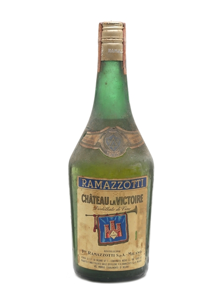 Ramazzotti Chateau La Victoire Brandy Bottled 1960s 100cl / 42%