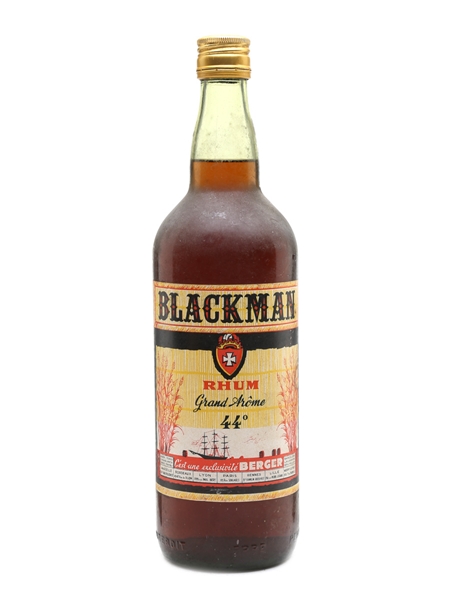 Blackman Grand Arome Rhum Bottled 1970s 100cl / 44%
