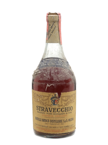 Branca Stravecchio Brandy Bottled 1960s 75cl / 42%