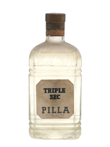 Pilla Triple Sec Bottled 1950s 100cl / 40%