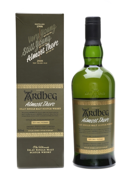 Ardbeg Almost There Bottled 2007 70cl / 54.1%