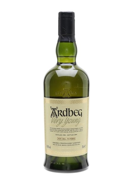 Ardbeg Very Young Bottled 2004 70cl / 58.3%