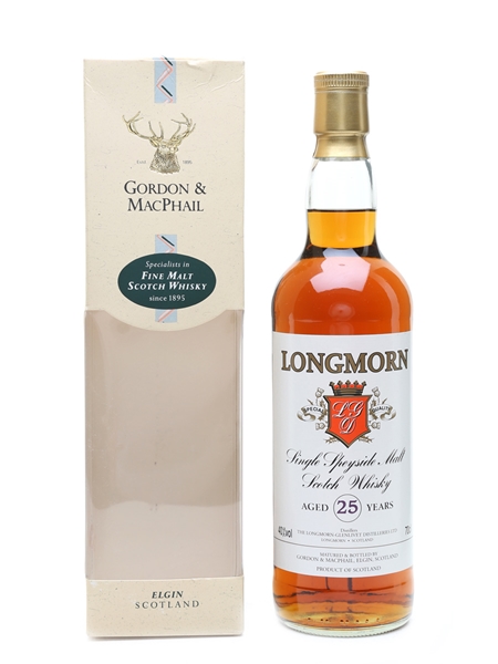 Longmorn 25 Year Old Gordon & MacPhail 70cl / 40%