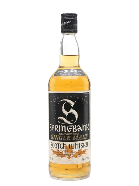 Springbank 12 Year Old Bottled 1980s 75cl / 46%