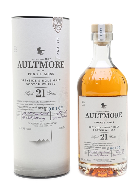 Aultmore 21 Year Old  70cl / 46%