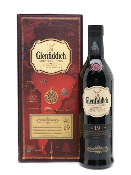 Glenfiddich 19 Year Old Age Of Discovery - Red Wine Cask Finish 70cl / 40%