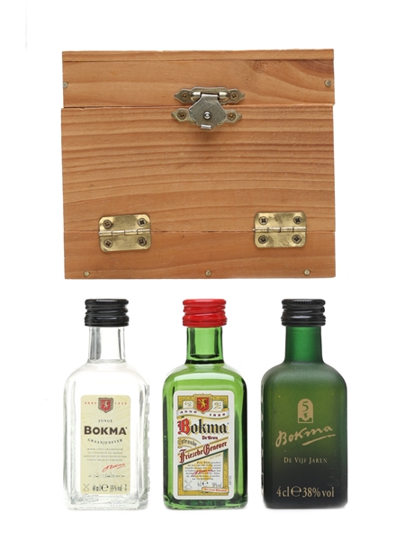 Bokma Genever Set  3 x 4cl