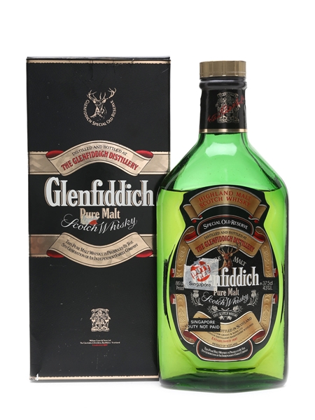 Glenfiddich Pure Malt Bottled 1980s - Duty Free 37.5cl / 43%