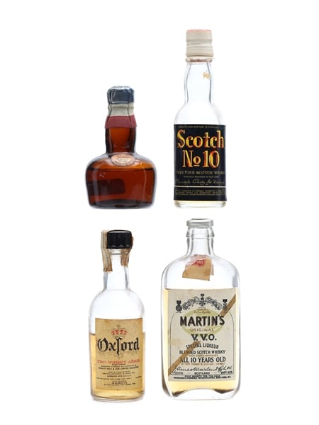 4 x Blended Scotch Whisky Miniature 