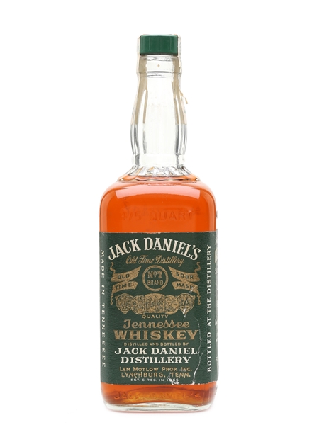 Jack Daniel's No.7 Green Label Bottled 1960s 75.7cl / 40%