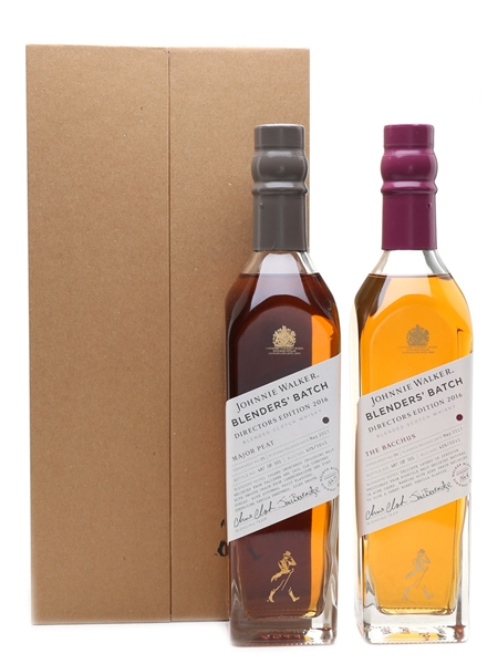 Johnnie Walker Blenders' Batch Experiments 05 & 06 Director's Edition 2016 2 x 50cl / 40%