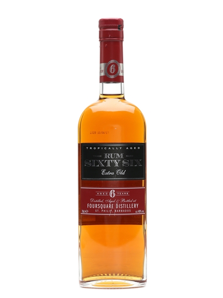 Rum Sixty Six 6 Year Old Foursquare Distillery 70cl / 40%