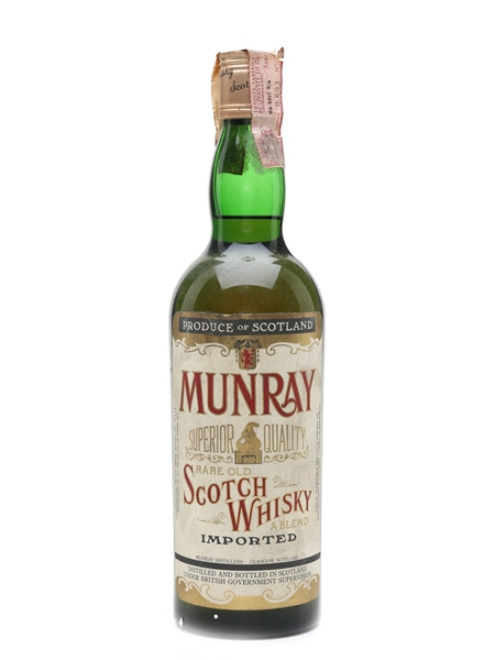 Munray Rare Old Scotch Whisky Bottled 1970s - Import House 75cl / 40%