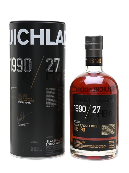 Bruichladdich 1990 Rare Cask 27 Year Old 70cl / 49.5%