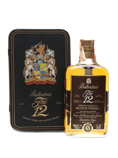 Ballantine's The 12 Bottled 1980s - Spirit 75cl / 43%