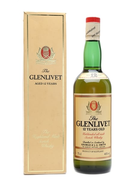 Glenlivet 12 Year Old Bottled 1980s - True Stories Of The Glenlivet 75cl / 40%