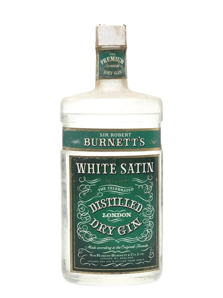 Sir Robert Burnett's White Satin Gin Bottled 1970s 75.7cl / 40%