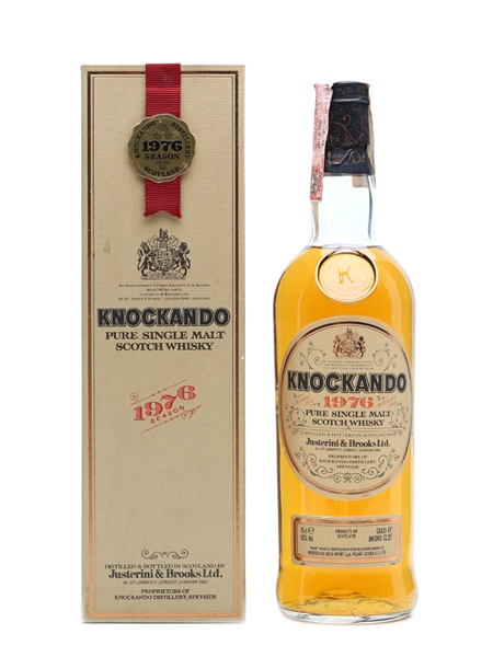 Knockando 1976 Bottled 1990 75cl