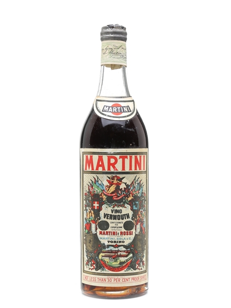 Martini Sweet Vermouth Bottled 1950s 100cl / 17%