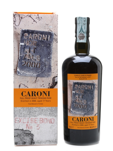 Caroni 2000 Single Cask 17 Year Old - Velier & Eataly 70cl / 68.4%