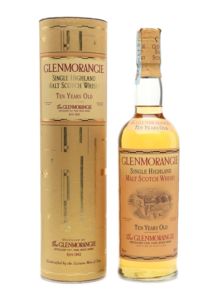 Glenmorangie 10 Year Old Bottled 1990s 70cl / 40%