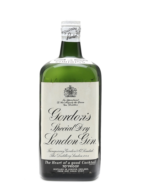 Gordon's Special Dry London Gin Bottled 1950s - Spring Cap 75cl / 40%