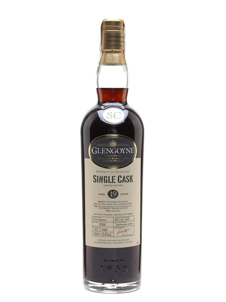 Glengoyne 1989 Single Cask 19 Year Old 70cl / 53.4%