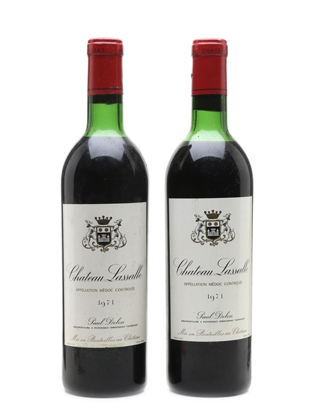 Chateau Lassalle 1971 Medoc 2 x 75cl