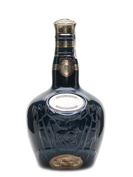 Royal Salute 21 Year Old Blue Wade Ceramic Decanter 70cl / 40%