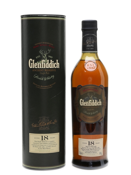 Glenfiddich 18 Year Old Ancient Reserve 75cl / 43%