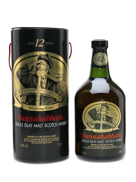 Bunnahabhain 12 Year Old Bottled 1990s 100cl / 43%