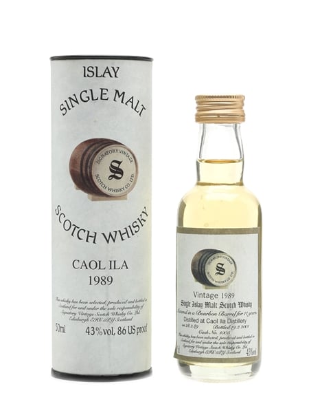 Caol Ila 1989 11 Year Old - Signatory 5cl / 43%