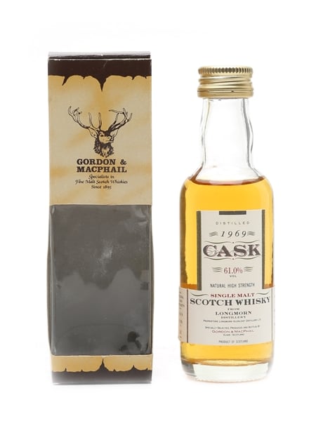 Longmorn 1969 Cask Strength - Gordon & MacPhail 5cl / 61%