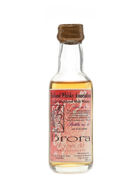 Brora 1972 19 Year Old - Holland Whisky Association 5cl / 40%