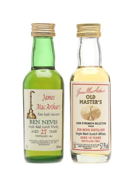 Ben Nevis 1963 & 1998 James MacArthur's 2 x 5cl