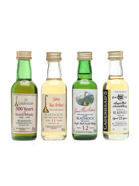 Bladnoch 11, 12, 23 Year Old & 1983 4 x 5cl