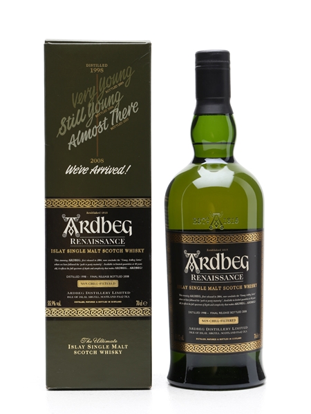 Ardbeg Renaissance Bottled 2008 70cl / 55.9%