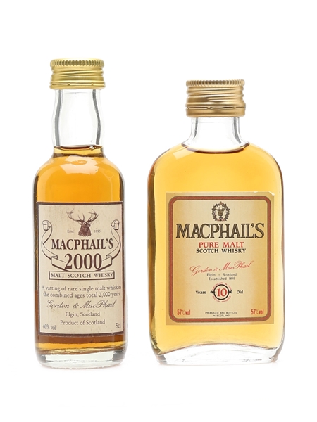 MacPhail's Gordon & MacPhail 2 x 5cl