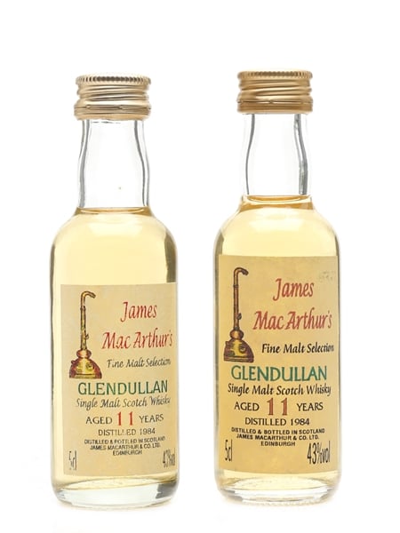 Glendullan 1984 11 Year Old - James MacArthur's 2 x 5cl / 43%