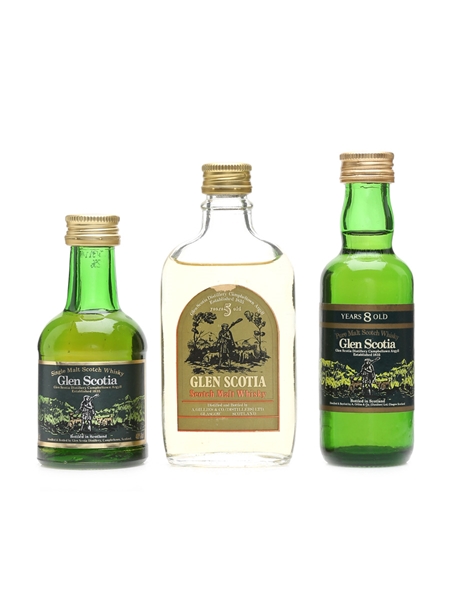Glen Scotia 5 & 8 Year Old  3 x 5cl / 40%